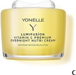 Toitev öökreem näole Yonelle Lumifusion Vitamin C Overnight Nutri Cream, 55 ml hind ja info | Näokreemid | kaup24.ee
