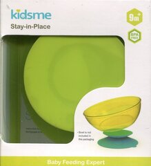 KidsMe Stay-in-Place присоска для удерживания чашки и тарелки, Sky, 9 мес+, 1 шт. цена и информация | Детский столовый сервиз | kaup24.ee