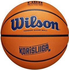 Korvpall Wilson Evo NXT Korisliiga, suurus 7 цена и информация | Баскетбольные мячи | kaup24.ee