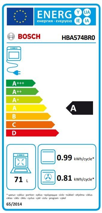 Bosch HBA574BR0 цена и информация | Ahjud | kaup24.ee