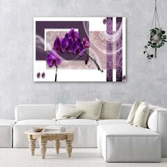 Seinapilt Lilla orhidee цена и информация | Картины, живопись | kaup24.ee