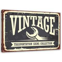Seinapilt Vintage märk hind ja info | Seinapildid | kaup24.ee
