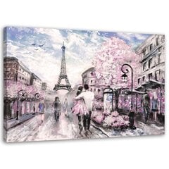 Seinapilt Kevad Pariisis цена и информация | Картины, живопись | kaup24.ee