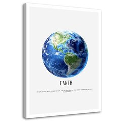 Seinapilt Planeet Maa hind ja info | Seinapildid | kaup24.ee