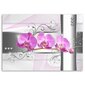 Seinapilt Orhidee abstraktsioon hallil taustal hind ja info | Seinapildid | kaup24.ee