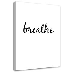 Seinapilt Breathe цена и информация | Картины, живопись | kaup24.ee