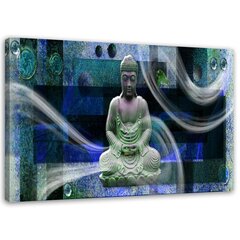 Seinapilt Buddha kuju цена и информация | Картины, живопись | kaup24.ee