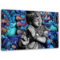 Seinapilt Buddha mosaiigi taustal цена и информация | Картины, живопись | kaup24.ee