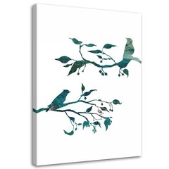 Печать холста, птицы на ветвях 39,99 цена и информация | Картины, живопись | kaup24.ee