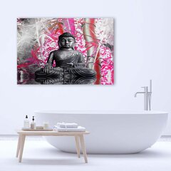 Seinapilt Buddha ja bambus цена и информация | Картины, живопись | kaup24.ee
