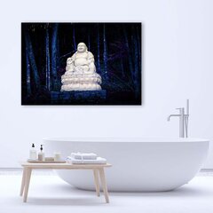 Seinapilt Buddha metsas цена и информация | Картины, живопись | kaup24.ee