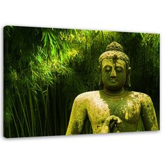 Seinapilt Buddha bambuste seas цена и информация | Репродукции, картины | kaup24.ee