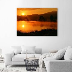 Seinapilt Päike üle mägede цена и информация | Картины, живопись | kaup24.ee