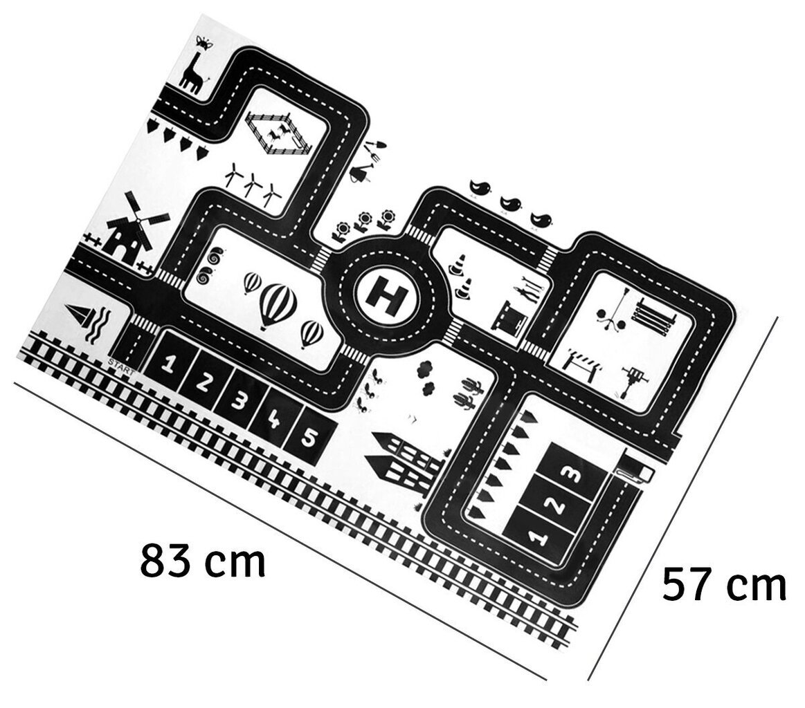 Mängumatt 83x57 цена и информация | Vaibad | kaup24.ee