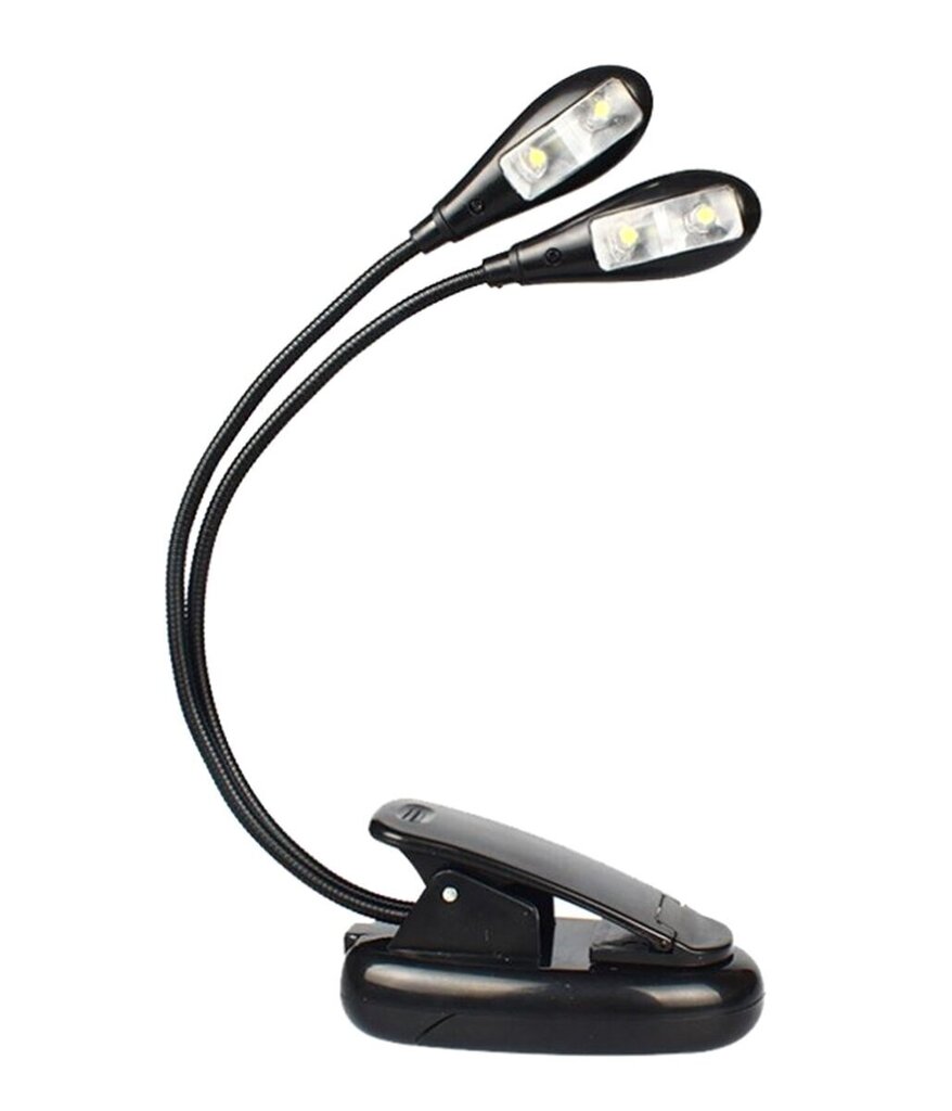 Topelt Led-Lamp, klambriga hind ja info | Laualambid | kaup24.ee