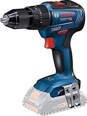 Дрель/шуруповерт Bosch GSB 18V-55, 18 В, без аккумулятора и зарядного устройства цена и информация | Шуруповерты, дрели | kaup24.ee