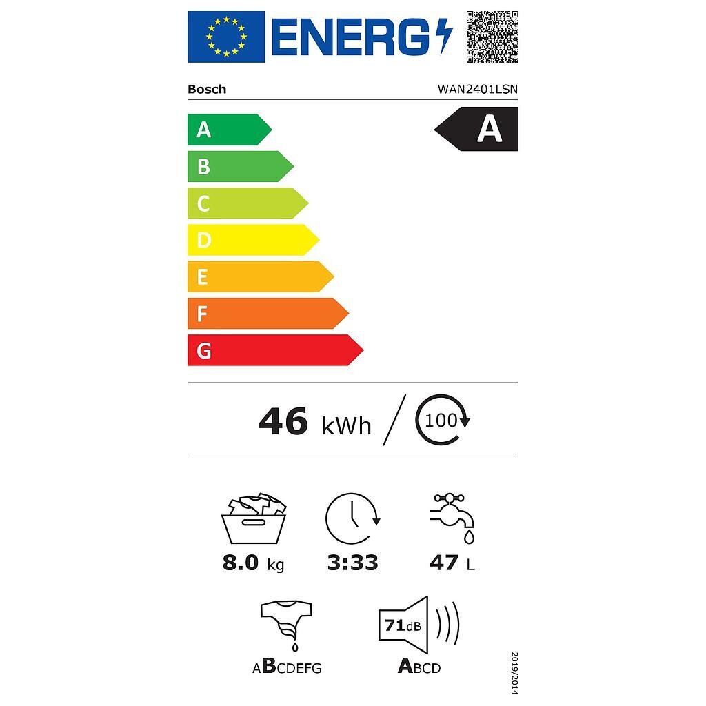 Bosch WAN2401LSN цена и информация | Pesumasinad | kaup24.ee