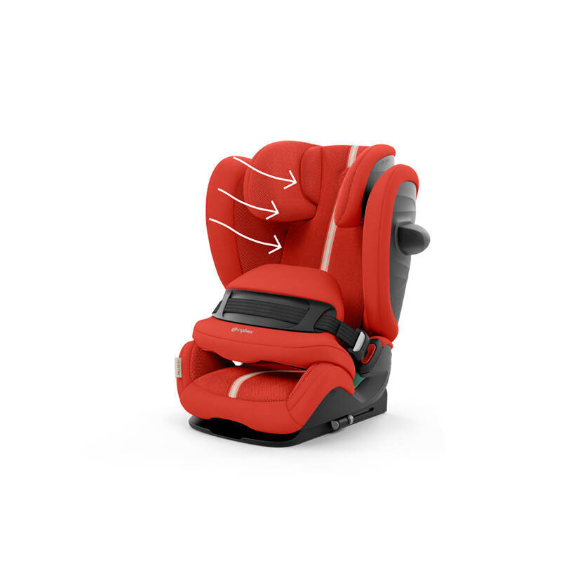 Cybex turvatool Pallas G i-Size Plus, 9-36 kg, Hibiscus Red цена и информация | Turvatoolid | kaup24.ee