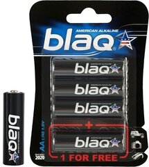 Blaq AA alkaline patareid 3+1pk цена и информация | Батарейки | kaup24.ee