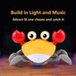 Interaktiivne kõndiv krabi muusikaga Goapa, oranž hind ja info | Arendavad mänguasjad | kaup24.ee