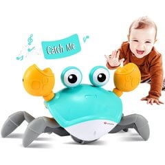 Interaktiivne kõndiv krabi helidega Goapa, roheline hind ja info | Arendavad mänguasjad | kaup24.ee