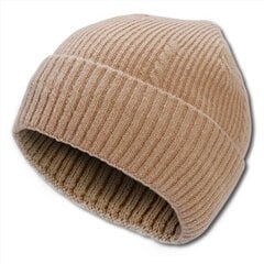 Retrostiilis kootud talvine bini-müts цена и информация | Мужские шарфы, шапки, перчатки | kaup24.ee