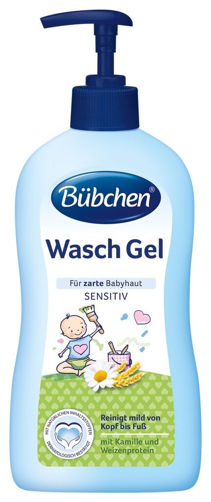 Dušigeel imikutele Bubchen 400 ml цена и информация | Laste ja ema kosmeetika | kaup24.ee