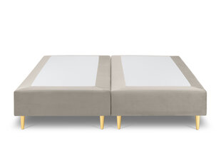 Кровать Micadoni Home Whale, 200х200х34 см, серый цвет цена и информация | Кровати | kaup24.ee