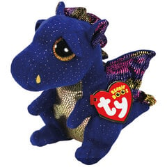 Plüüsist draakon TY Beanie Boos, Saffire 36879 hind ja info | Pehmed mänguasjad | kaup24.ee