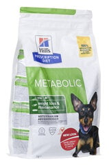 Hill"S PD Canine Metabolic Mini täiskasvanud väikest tõugu koertele, 1 kg цена и информация | Сухой корм для собак | kaup24.ee