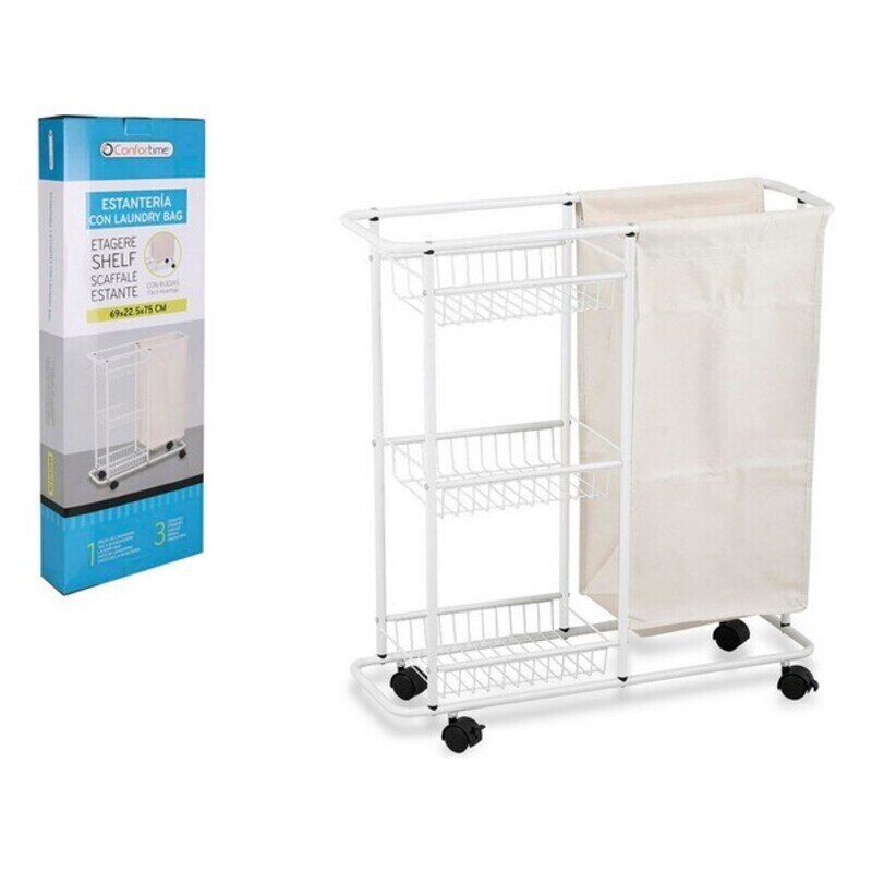 Vannitoariiul Confortime Laundry Bag (69 x 22.5 x 75 cm) hind ja info | Vannitoa sisustuselemendid ja aksessuaarid | kaup24.ee