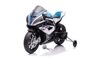 Детский одноместный электромотоцикл BMW HP4 Race JT5001, белый цена и информация | Электромобили для детей | kaup24.ee