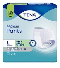 TENA Pants Super L 12p цена и информация | Подгузники, прокладки, одноразовые пеленки для взрослых | kaup24.ee