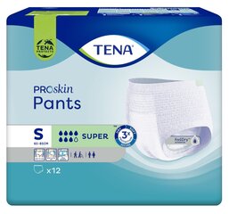TENA Pants Super S 12p цена и информация | Подгузники, прокладки, одноразовые пеленки для взрослых | kaup24.ee