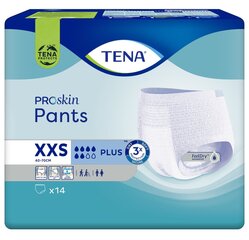 TENA Pants Plus XXS 14p цена и информация | Подгузники, прокладки, одноразовые пеленки для взрослых | kaup24.ee