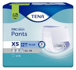 TENA Pants Plus XS 14p цена и информация | Подгузники, прокладки, одноразовые пеленки для взрослых | kaup24.ee