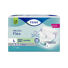 TENA Flex Super L 30p цена и информация | Подгузники, прокладки, одноразовые пеленки для взрослых | kaup24.ee