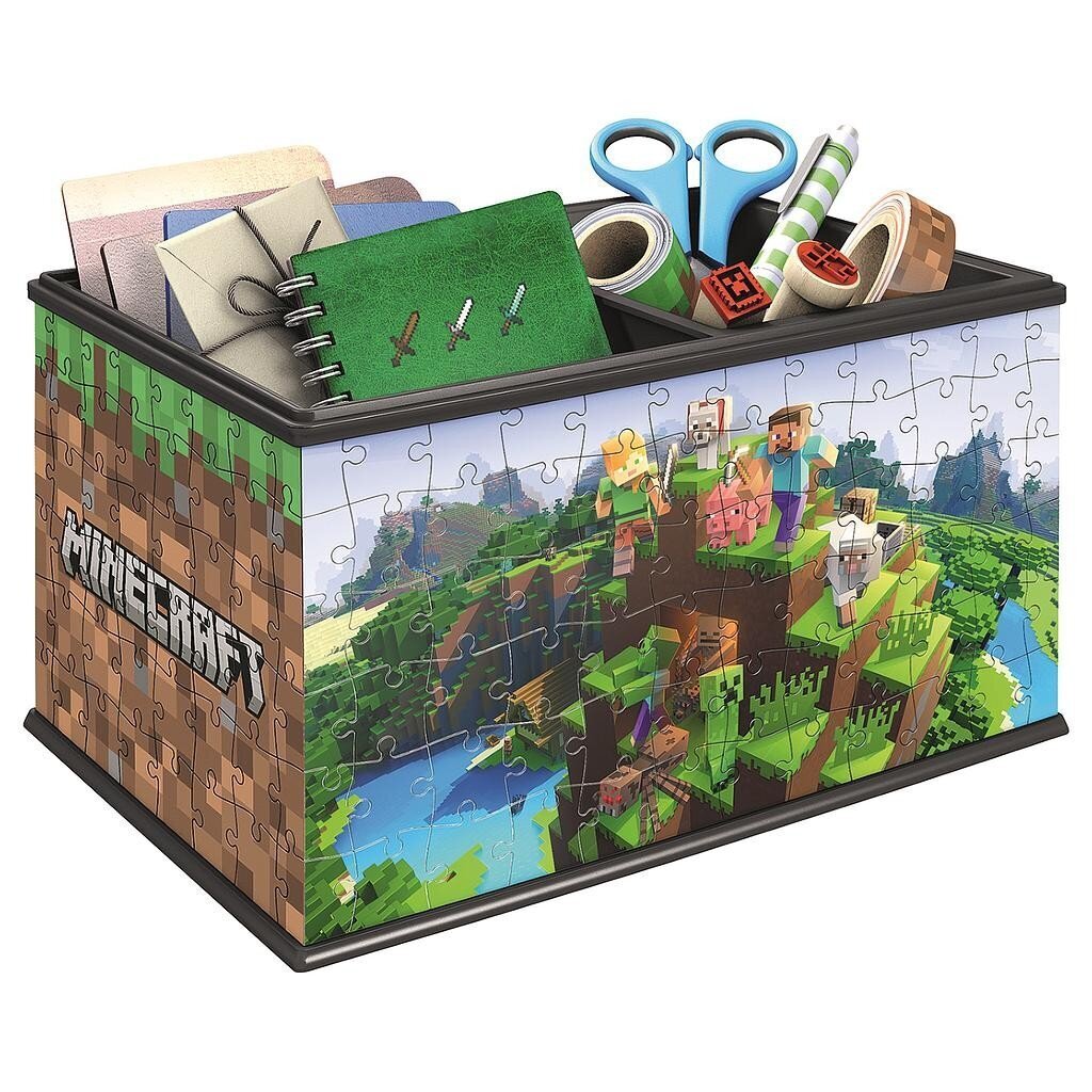 3D pusle hoiukarp Ravensburger Minecraft цена и информация | Pusled | kaup24.ee