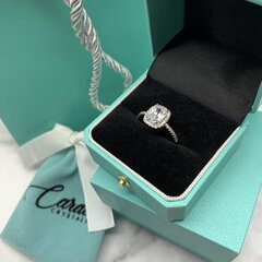 Женское кольцо CaratCrystals цена и информация | Кольцо | kaup24.ee