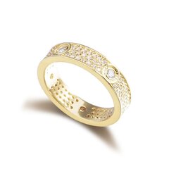 Naiste sõrmus CaratCrystals hind ja info | Sõrmused | kaup24.ee