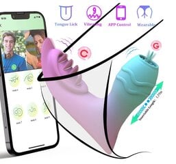 Вибратор с дистанционным управлением через приложение цена и информация | Вибраторы | kaup24.ee
