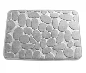 Серый 3d коврик для ванной цена и информация | Аксессуары для ванной комнаты | kaup24.ee