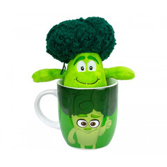 Кружка и плюш Hug Broccoli цена и информация | Оригинальные кружки | kaup24.ee