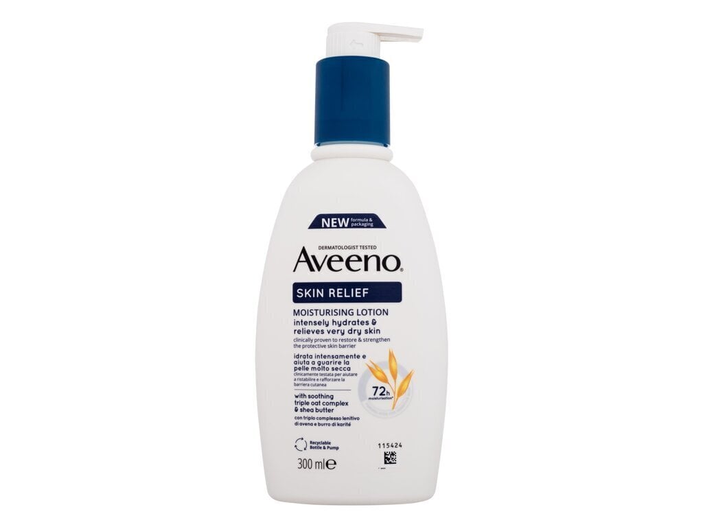 Niisutav losjoon Aveeno, 300 ml цена и информация | Kehakreemid, kehaspreid | kaup24.ee