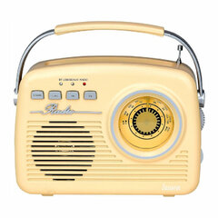 Радио Lauson RA143 Кремовый Vintage цена и информация | Аудиоколонки | kaup24.ee