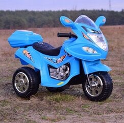 Ühekohaline elektrimootorratas Yamaha lastele, sinine hind ja info | Laste elektriautod | kaup24.ee