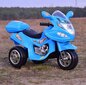 Ühekohaline elektrimootorratas Yamaha lastele, sinine цена и информация | Laste elektriautod | kaup24.ee