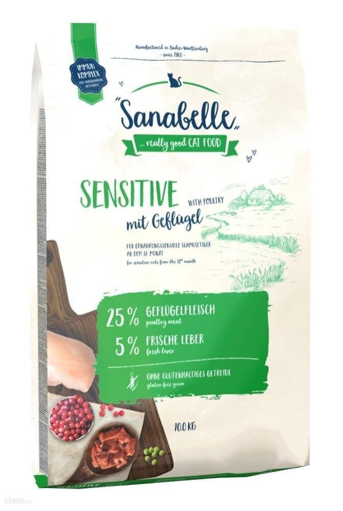 Bosch Sanabelle Sensitive koos linnulihaga, 10 kg hind ja info | Kuivtoit kassidele | kaup24.ee