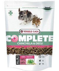 Toit tšintšiljadele Versele Laga Chinchilla&Degu Complete, 8 kg hind ja info | Toit väikeloomadele | kaup24.ee