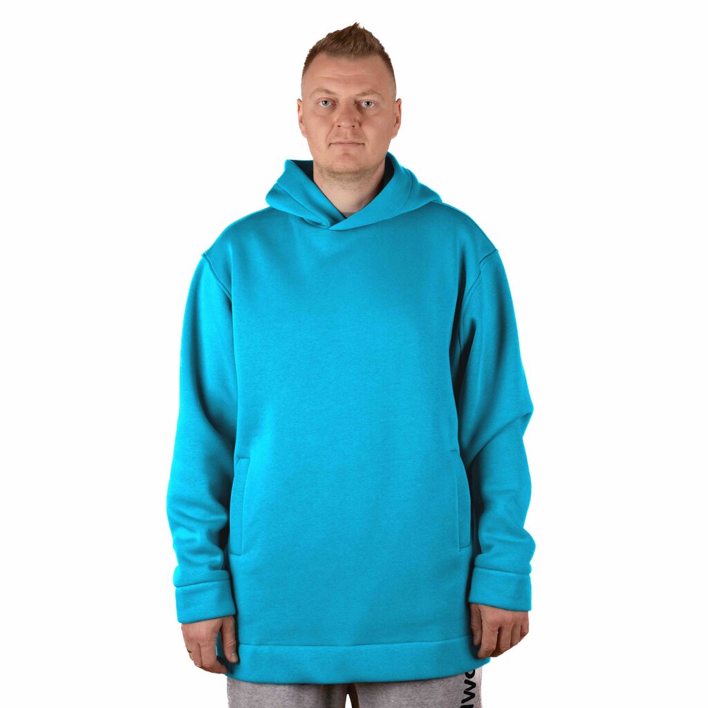 Dressipluus Hoodie Exquisite Line Caribbean Sea, sinine hind ja info | Meeste pusad | kaup24.ee